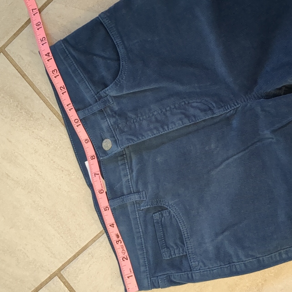 Loft Wedgewood Blue Corduroy Skinny Pants 28/6P - Picture 4 of 12